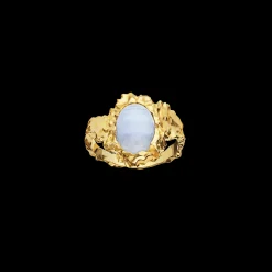Maanesten Gudinde Ring Blonde Agat Online