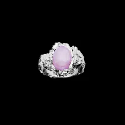 Maanesten Gudinde Ring Kunzit Fashion
