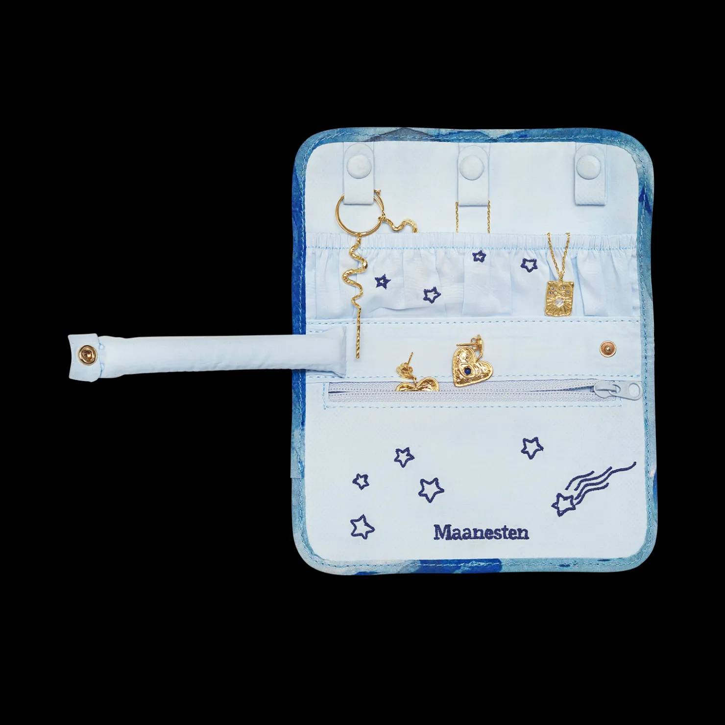 Maanesten Smykkeclutch Moonshine Rose Store