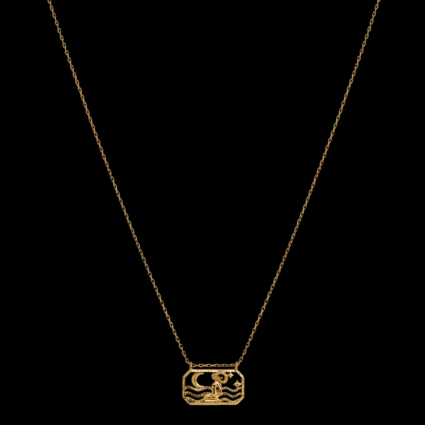 Maanesten Zodiac Aries Halskæde 21. Mar - 19. Apr Store