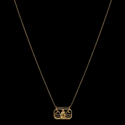Maanesten Zodiac Cancer Halskæde 22. Juni - 22. Juli Flash Sale