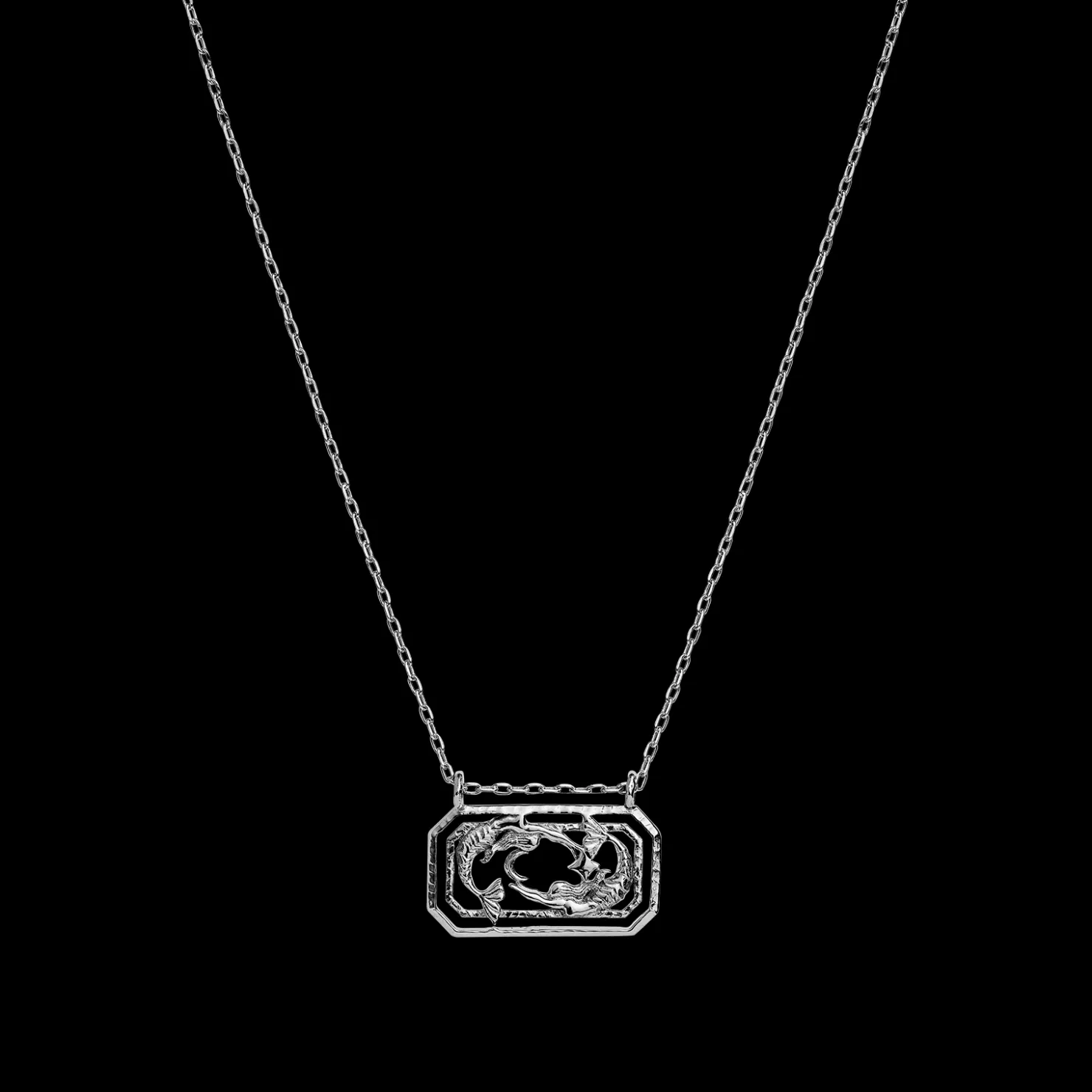 Maanesten Zodiac Pisces Halskæde 19. Feb - 20. Mar Shop