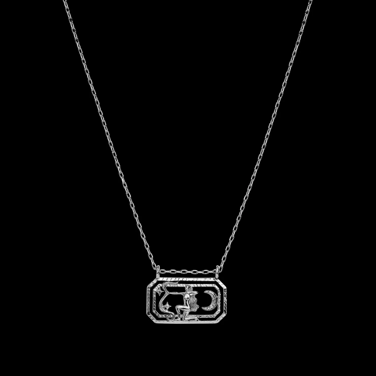 Maanesten Zodiac Sagittarius Halskæde 23. Nov - 21. Dec Best Sale